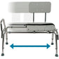 sliding tub transfer bench