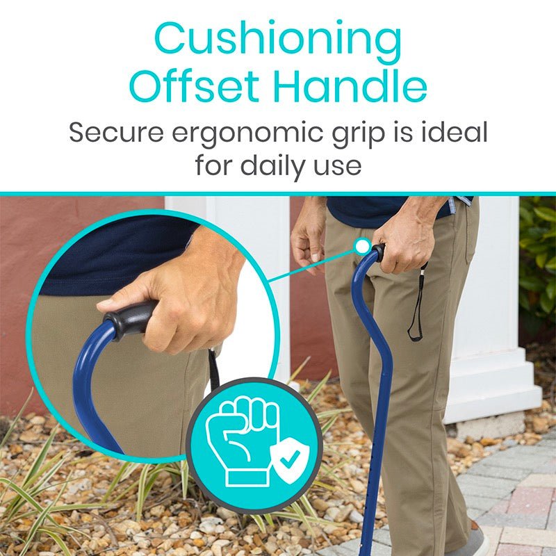 Bariatric Single Point Cane Vive Health - AskSAMIE: Answers for Accessibility