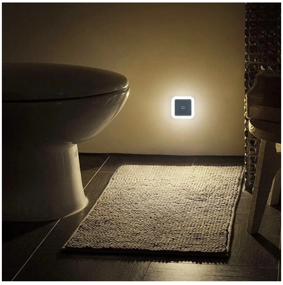 Motion Activated LED Night Light for Toilet Seat