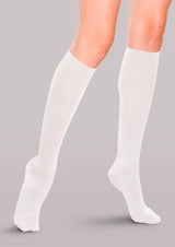 therafirm compression socks white