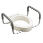 Bolted Toilet Seat Riser with Arms - Round Vive Health - AskSAMIE: Answers for Accessibility