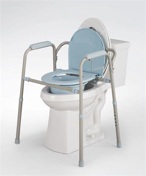 commode over toilet