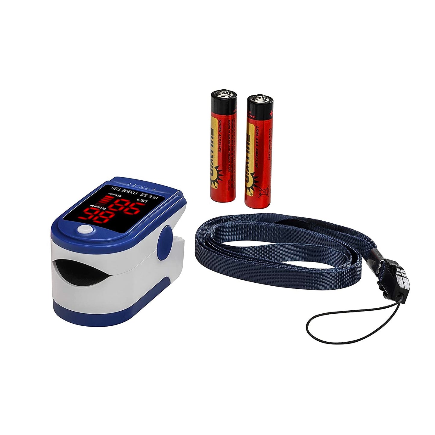 pulse oximeter with batteries