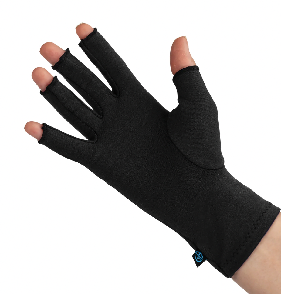 black compression glove