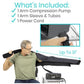 How to put on and set up an arm compression pump