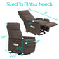 lift chair dimensions