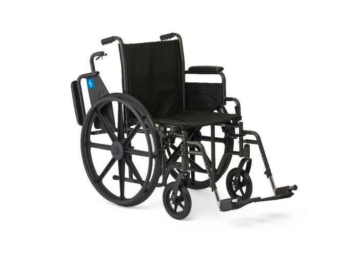 wheelchair with arm rest up