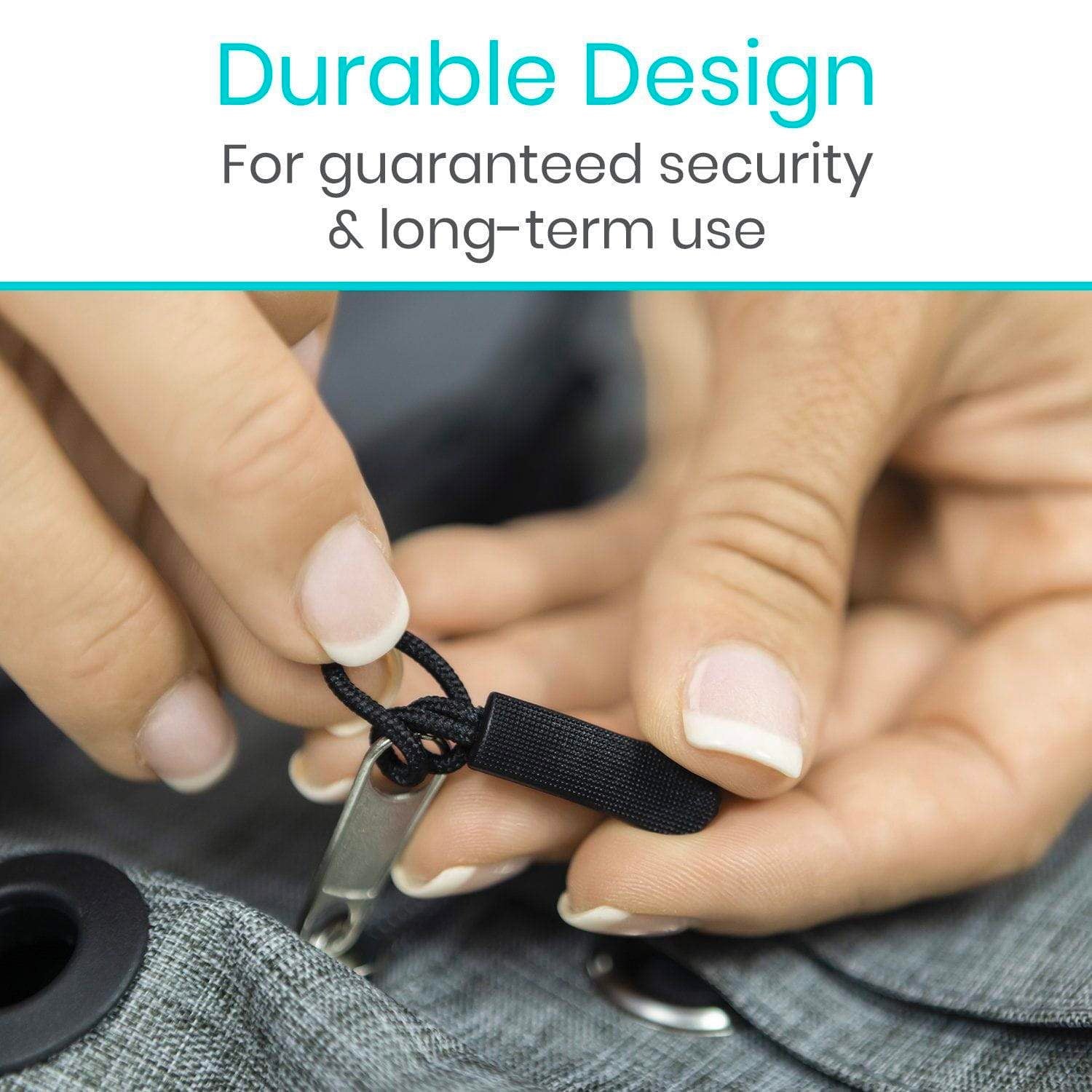 up close Zipper Pulls