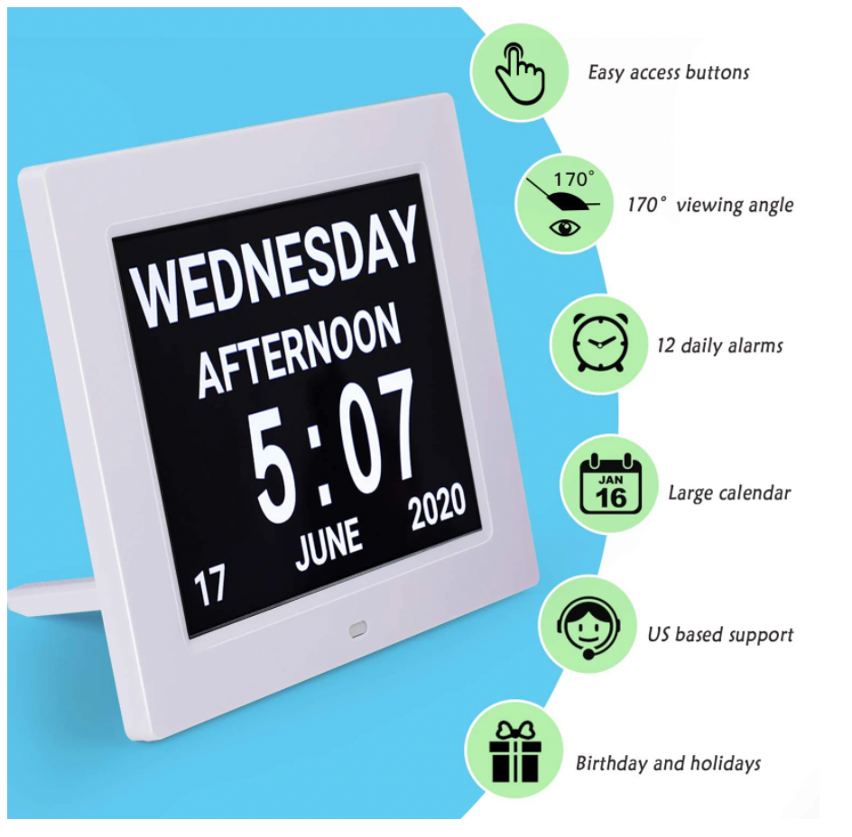 features of day clock