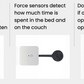 motion sensor, force sensor, door sensor