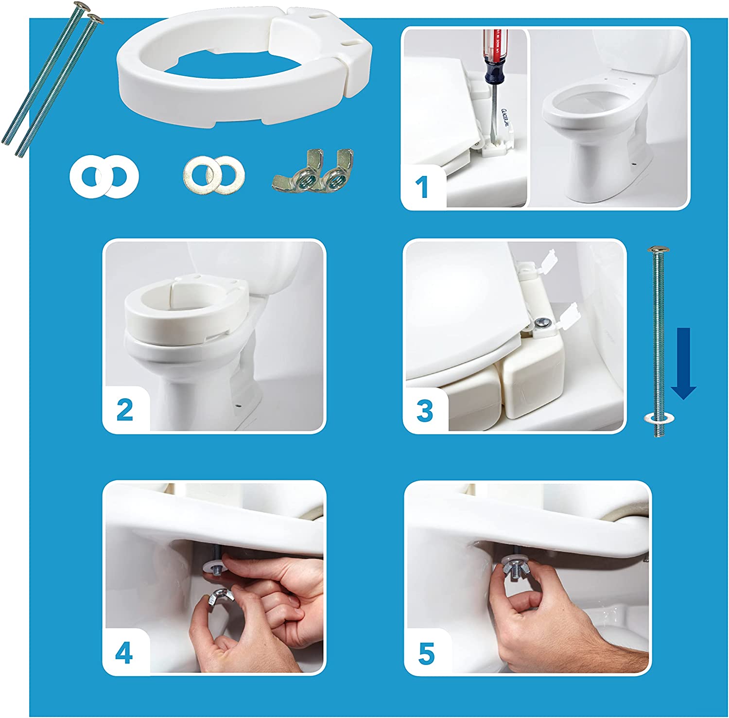 how to install elevated seat