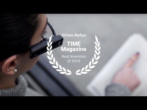 how OrCam MyEye works video