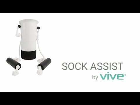 how Wide Rigid Sock Aid video works