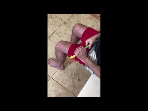32" multi use dressing tool demo video by an occupational therapist