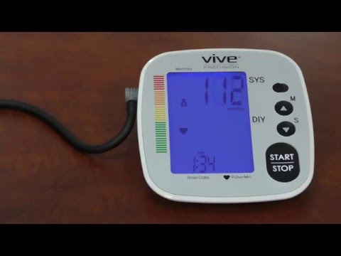 blood pressure monitor video demo by AskSAMIE