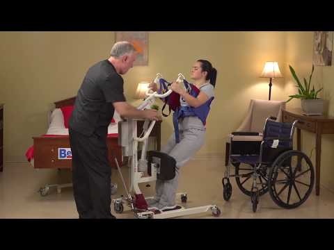 how to use sit to stand lift video