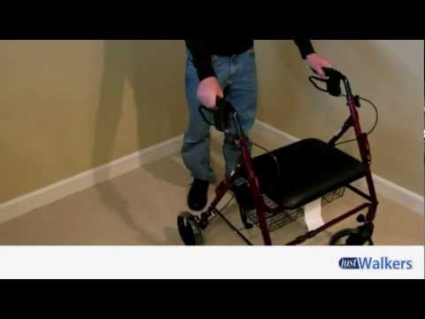 bariatric rollator with 8" wheels by AskSAMIE