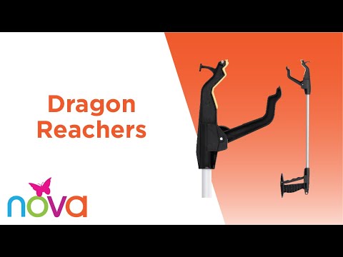 24" dragon brand reacher demo video on YouTube