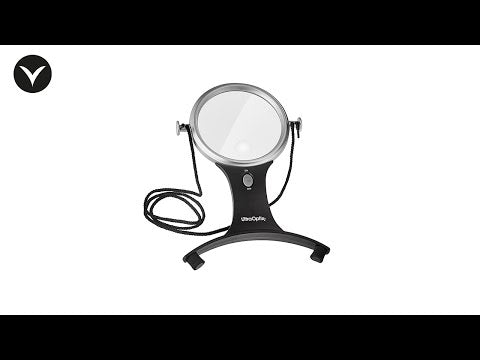YouTube video about how to use a hands free magnifier