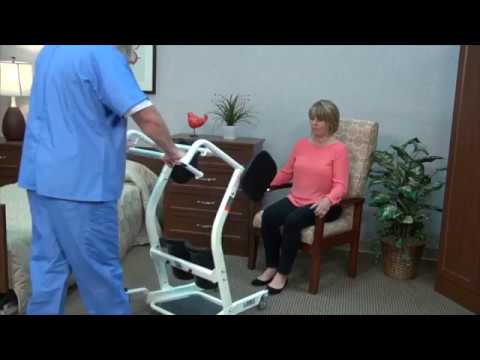 how stand assist transport lift works video