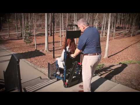 how mobi ez stair chair works video