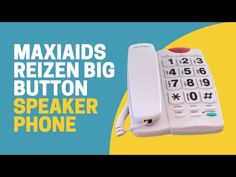 how use big button phone video