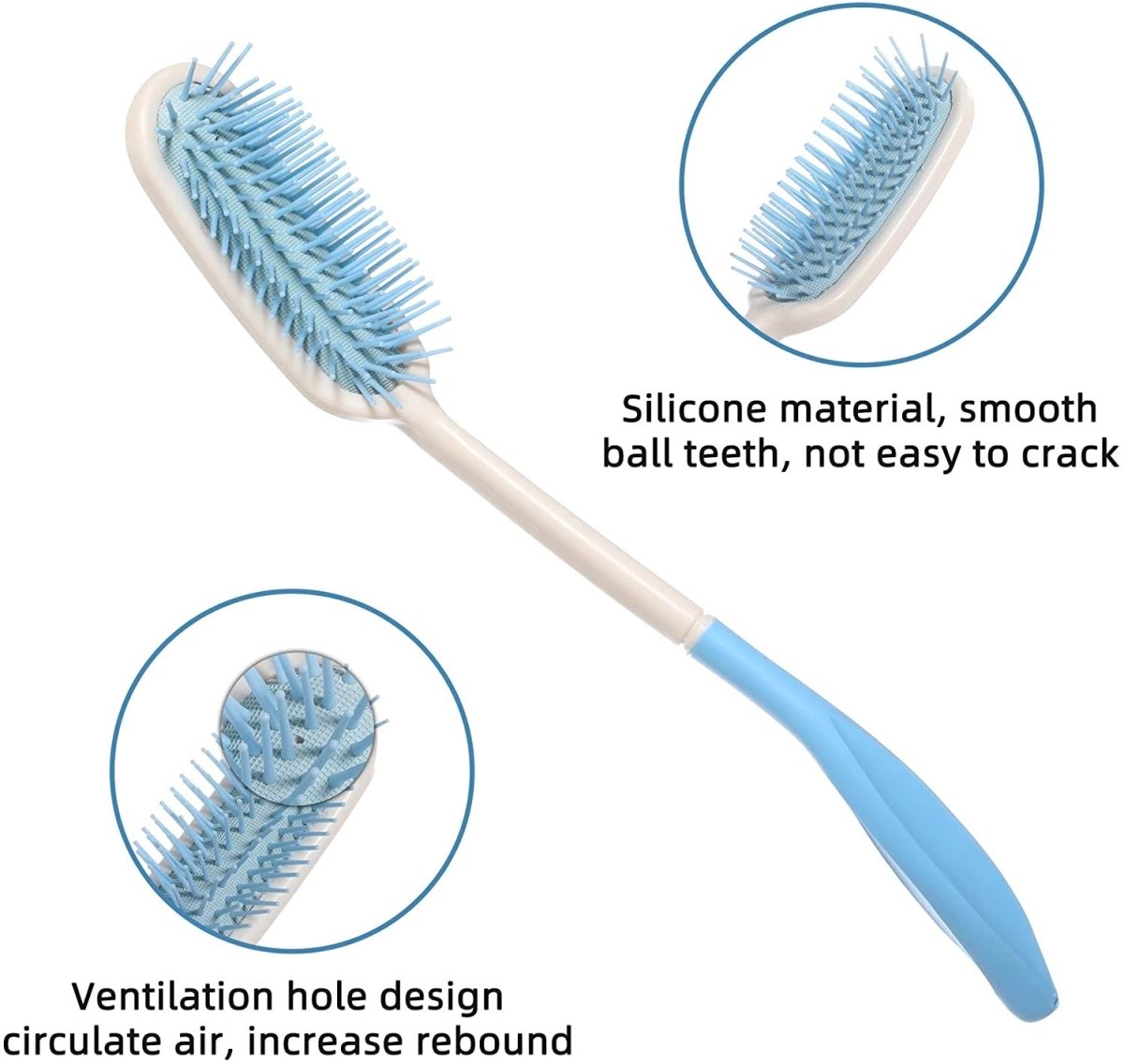 Long Handled Hair Brush And Comb Set AskSAMIE - AskSAMIE: Answers for Accessibility