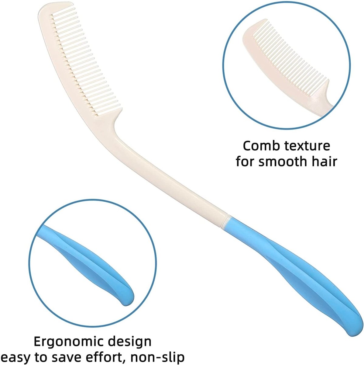 Long Handled Hair Brush And Comb Set AskSAMIE - AskSAMIE: Answers for Accessibility