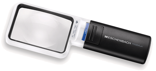 Mobilux Handheld Magnifier Eschenbach - AskSAMIE: Answers for Accessibility