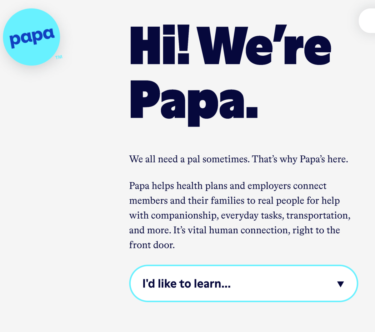 Papa Companion Care AskSAMIE - AskSAMIE: Answers for Accessibility