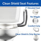 Raised Toilet Seat With Bidet & Handles Bemis Independence - AskSAMIE: Answers for Accessibility