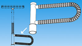 rotating handle on transfer pole